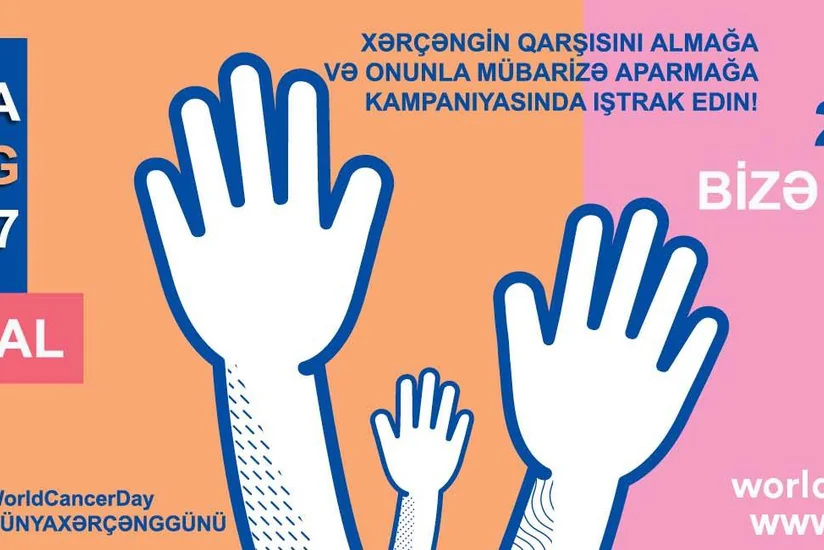 Azərbaycanda Ümumdünya Xərçənglə Mübarizə Günü ilə bağlı maarifləndirici tədbirlər keçiriləcək