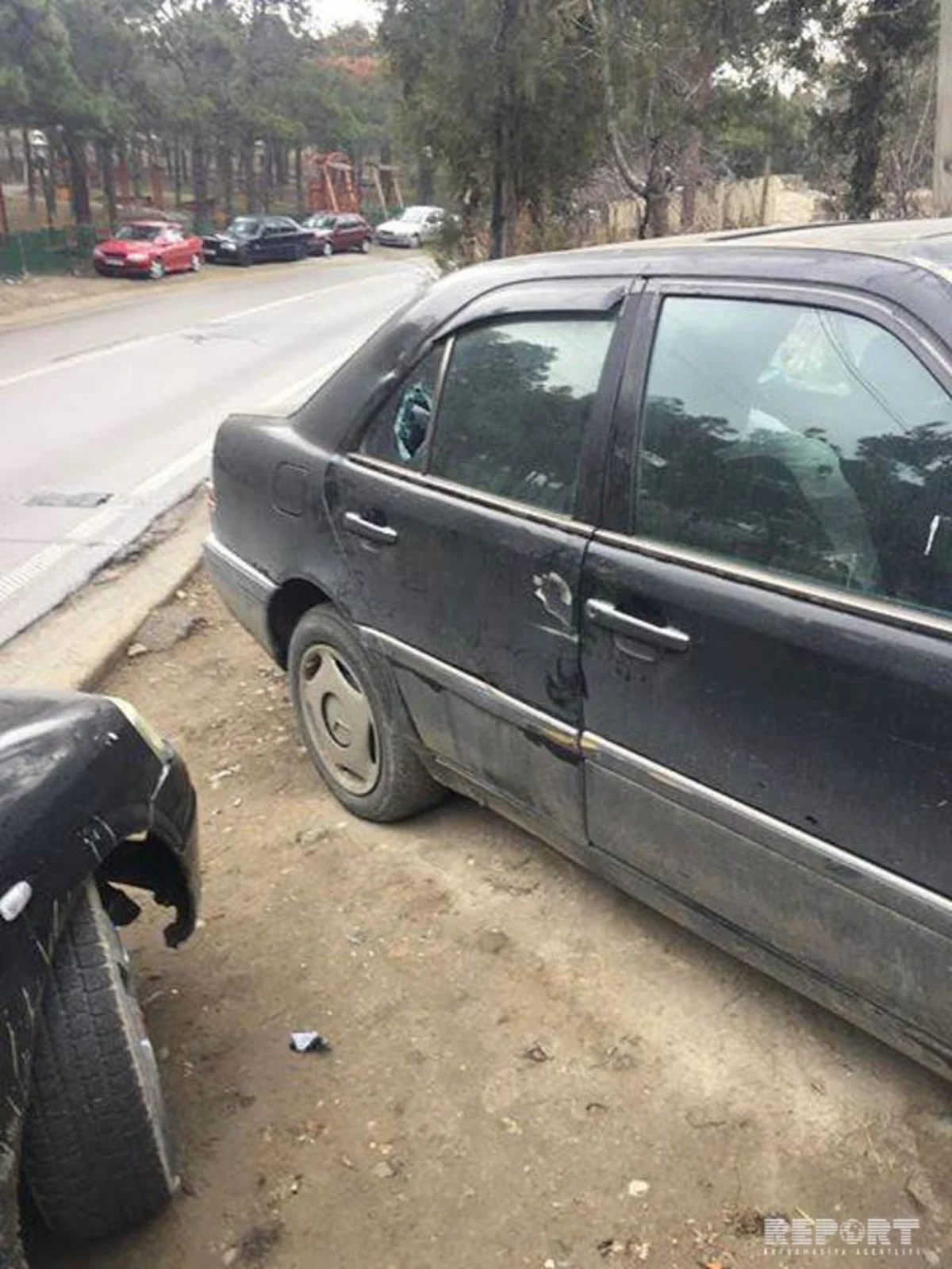 В Тбилиси ограблены около 20 принадлежащих азербайджанцам машин