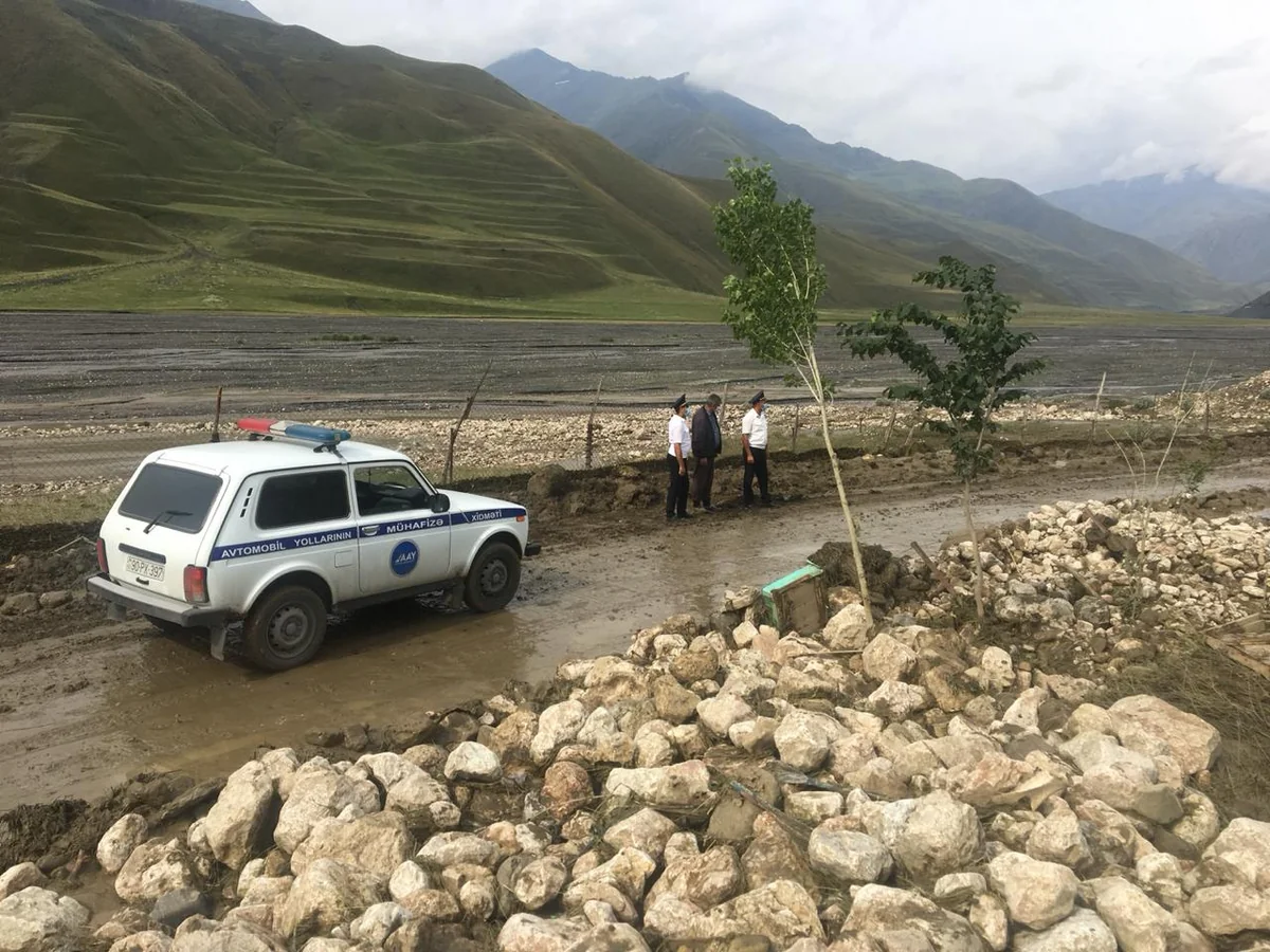 Quba-Xınalıq yolunda hərəkət bərpa olunub