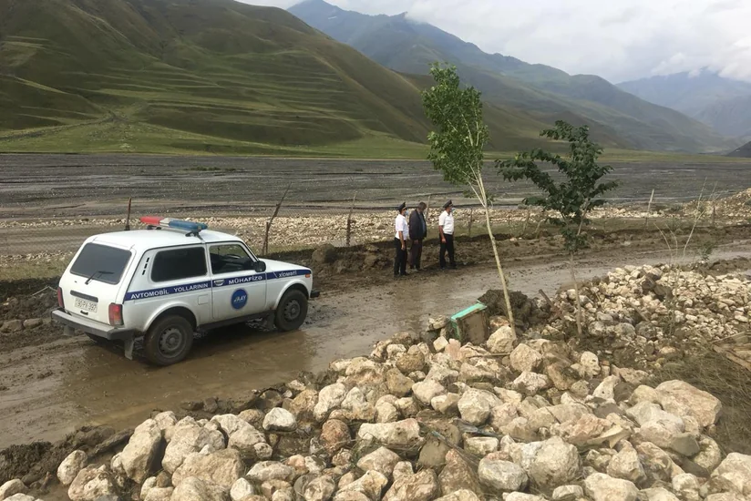 Quba-Xınalıq yolunda hərəkət bərpa olunub