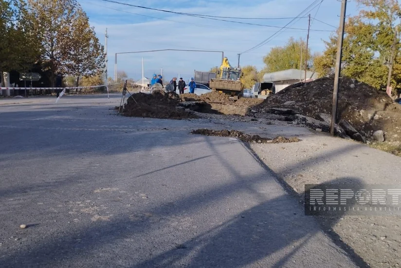 Kürdəmirə içməli suyun verilişi bərpa olunub