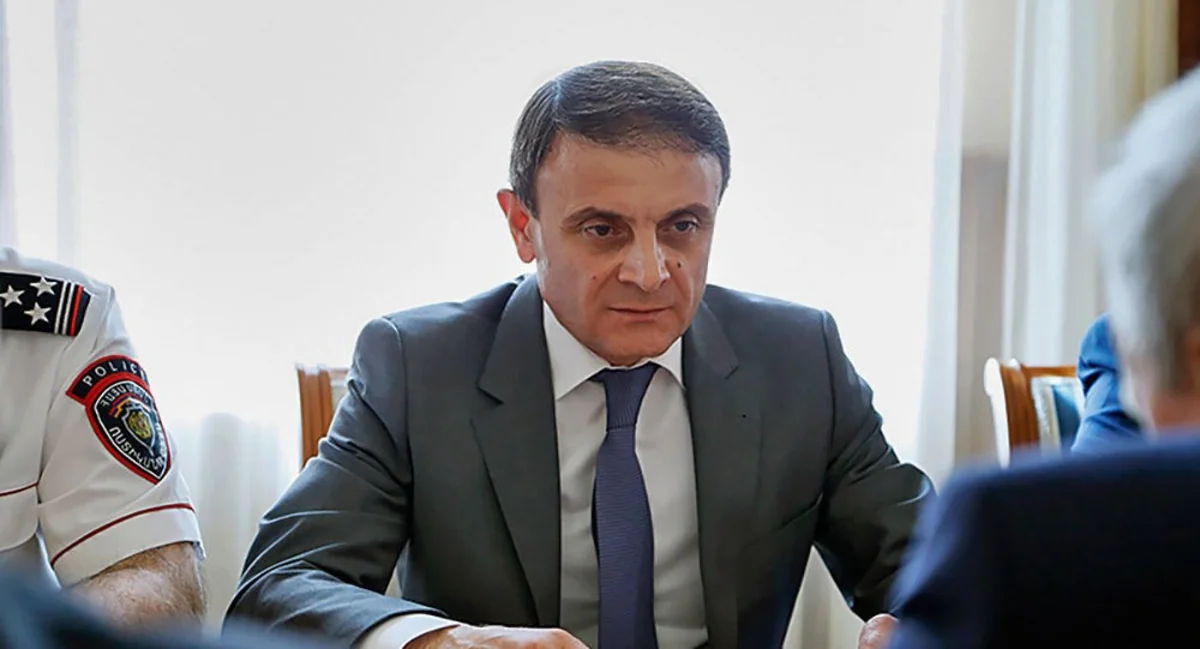 Ermənistan Polisinin rəisi istefaya göndərilir