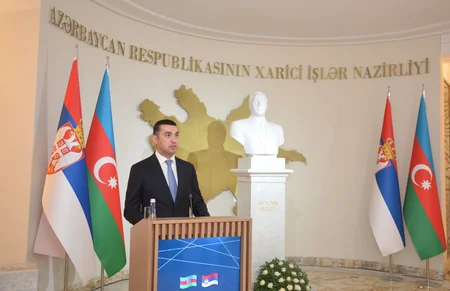 Azerbaijani MFA hosting exhibition on anniversary of diplomatic ties with Serbia