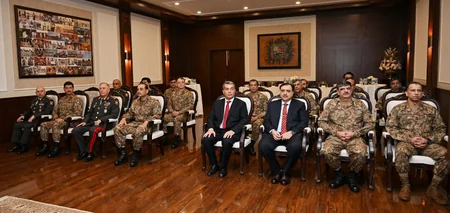 Chiefs of General Staff of Azerbaijan, Pakistan mull defense, security co-op