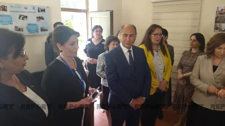 Bərdədə Qadın Resurs Mərkəzinin açılışı olub