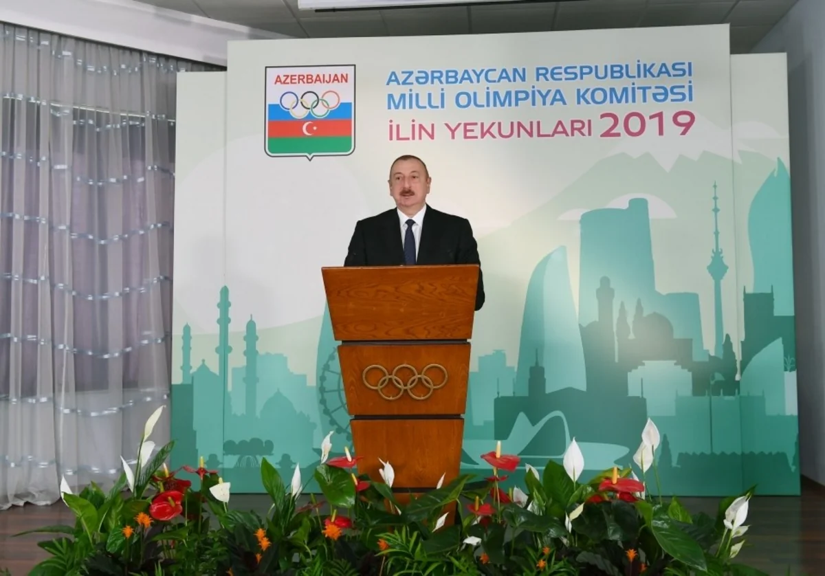 President Ilham Aliyev attends ceremony dedicated to 2019 sporting results