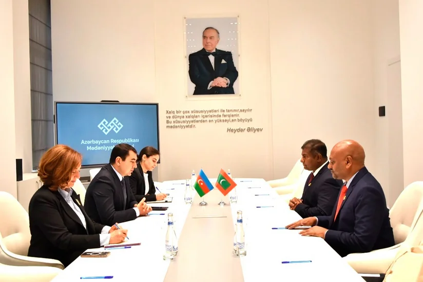 Azərbaycanda Maldiv mədəniyyət günlərinin təşkil edilməsi ilə bağlı müzakirələr aparılıb