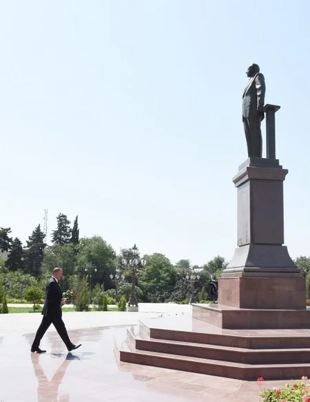 Cəlilabadda Heydər Əliyev adına park-bulvar salınıb