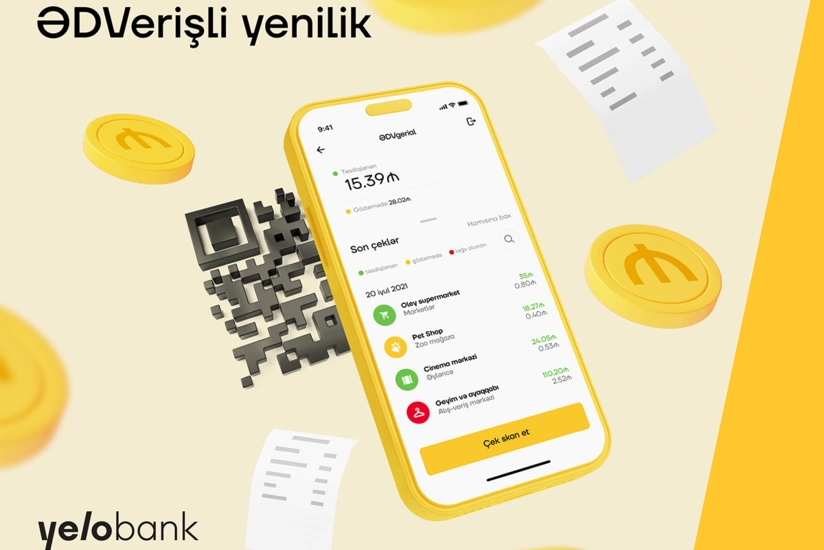 “ƏDV Geri Al” Yelo Appdə!