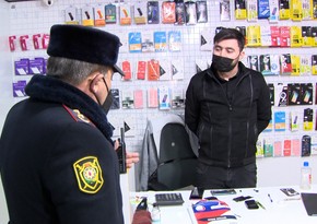 Sumqayıtda reyd keçirildi, mağazalara maskasız daxil olanlar cərimələndi - VİDEO