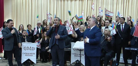 Şimali Kiprin xor kollektivi Naxçıvanda çıxış edib