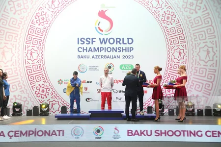 Bakıda keçirilən dünya çempionatının son medalçıları mükafatlandırılıb