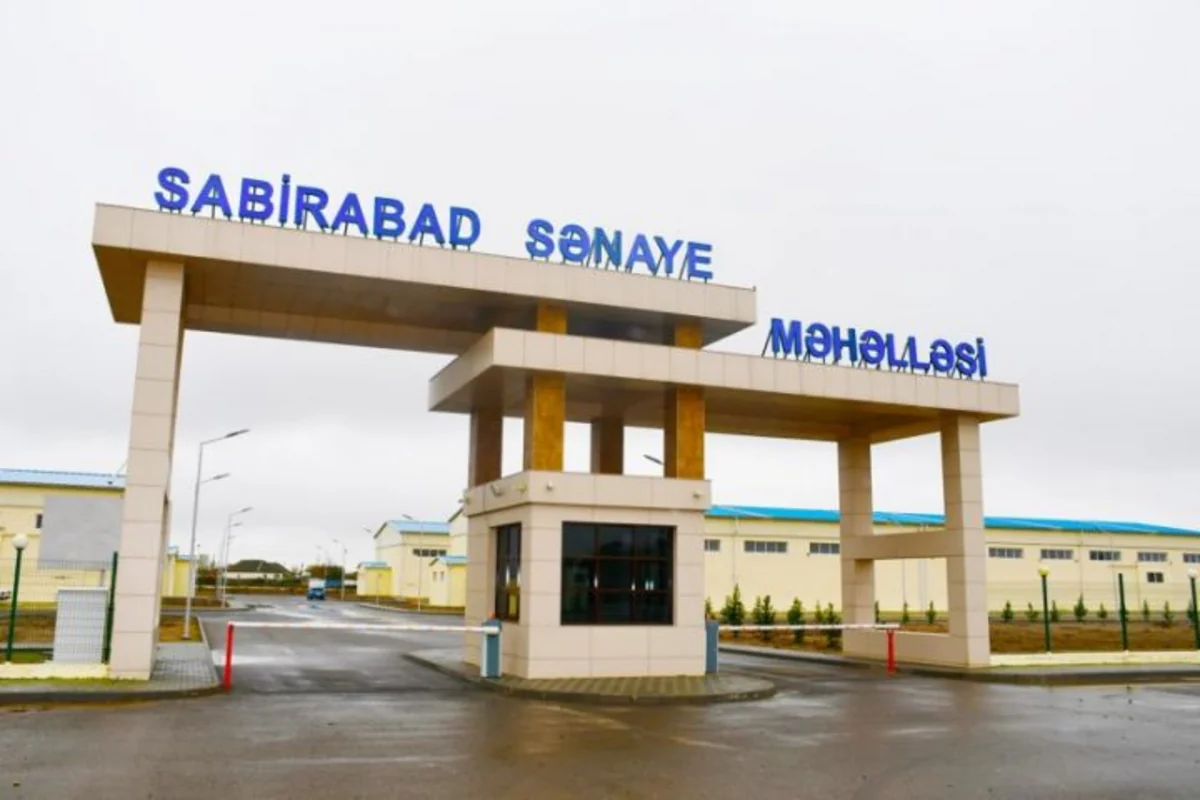 Sabirabad Sənaye Məhəlləsində daha bir şirkətə rezidentlik verilib