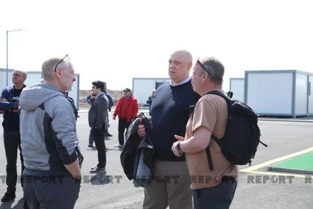 Participants of int'l mining conference visit Azerbaijan's Aghdam