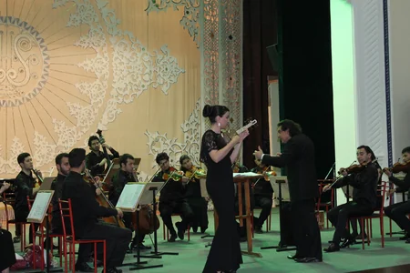 Baku Chamber Orchesta gənclər kamera orkestri Daşkənddə konsert verib