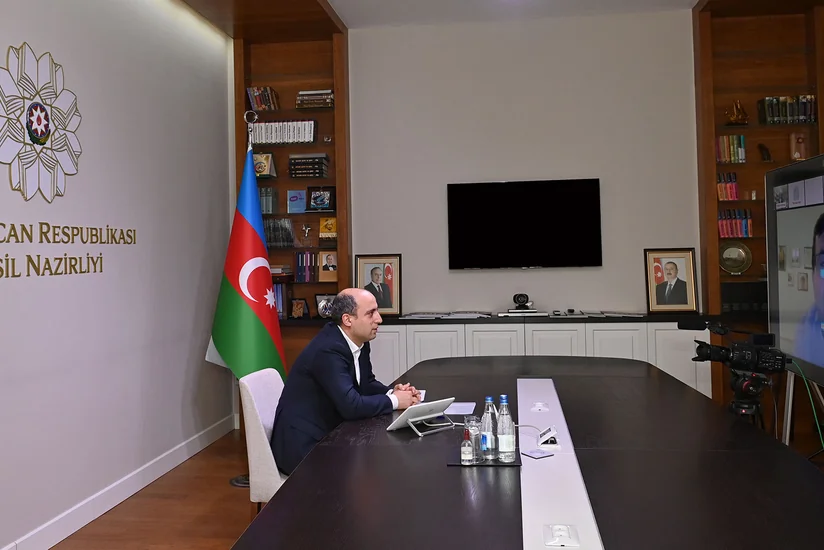 Təhsil naziri xaricdə akademik fəaliyyətlə məşğul olan bir qrup soydaşımızla virtual görüşüb