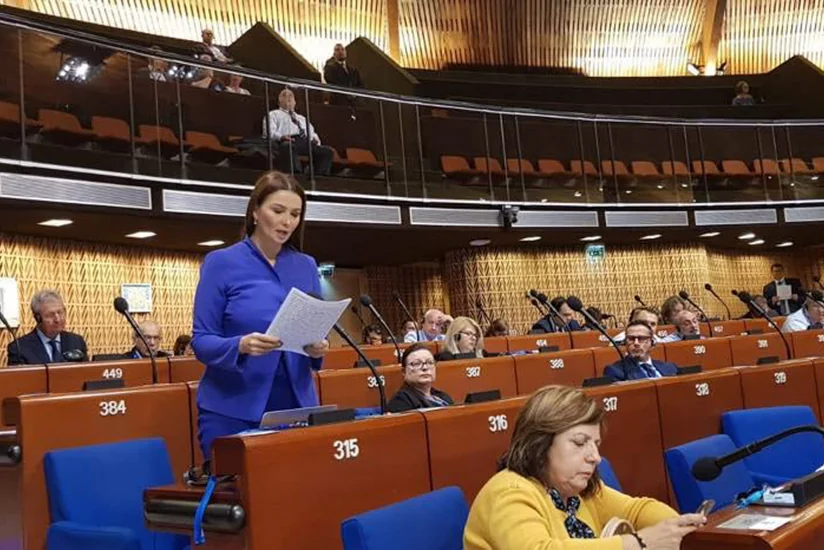 Qənirə Paşayeva AŞPA-da Türkiyəni müdafiə edib