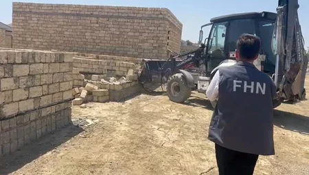 Abşeron və Şəmkirdə qanunsuz tikintilərin qarşısı alınıb