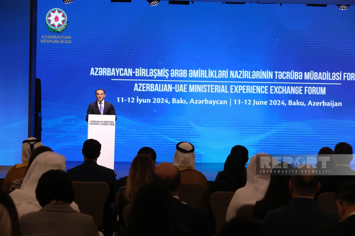 Baku hosting Azerbaijan-UAE Ministerial Experience Exchange Forum