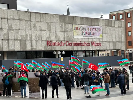 Action to commemorate victims of Khojaly genocide held in Germany