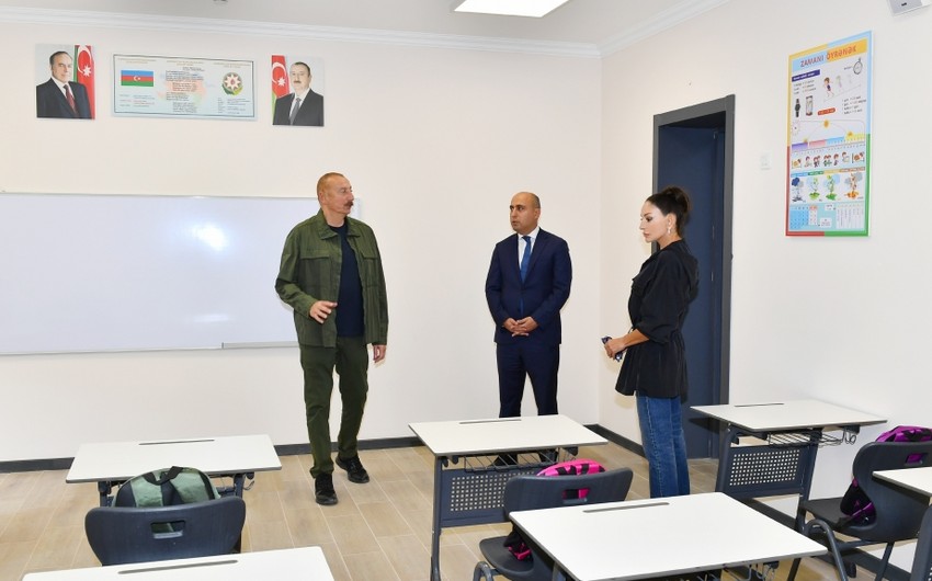 Lachin district secondary school No.2 commissioned after major overhaul