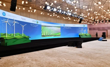 President Ilham Aliyev attends groundbreaking ceremony for “Khizi-Absheron” Wind Power Plant