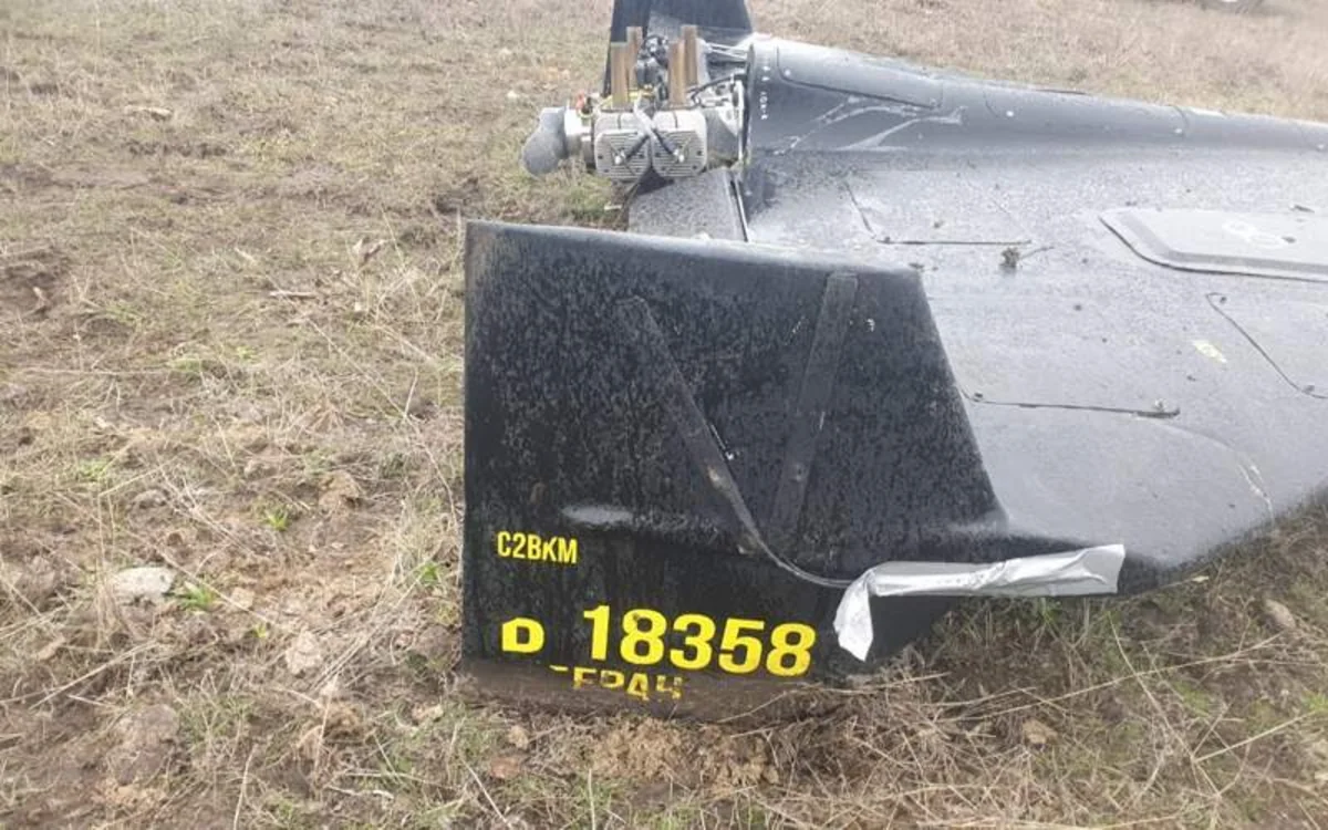 Qazaxıstanın qərbində dron düşüb