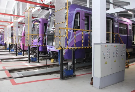 Bakı Metropoliteni Nərimanov deposunda təmir işlərini davam etdirir