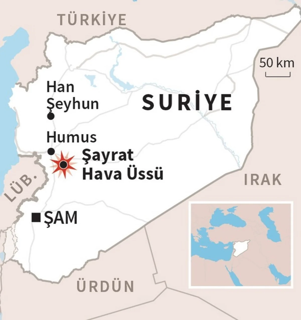 KİV: Suriyada Şayrat hərbi bazasında partlayış olub, 20 hərbçi ölüb