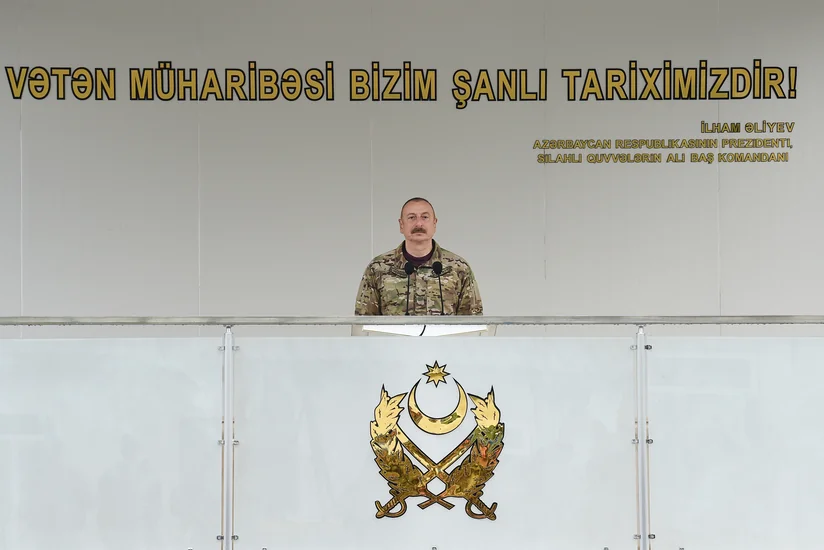 Dövlət başçısı: AXC-Müsavat hakimiyyəti talançılıqla, soyğunçuluqla məşğul olurdu, orduya, ordu təchizatına fikir vermirdi