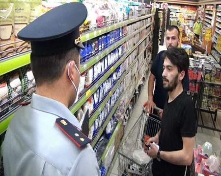 Masallıda maskadan istifadə etməyənlər cərimələndi
