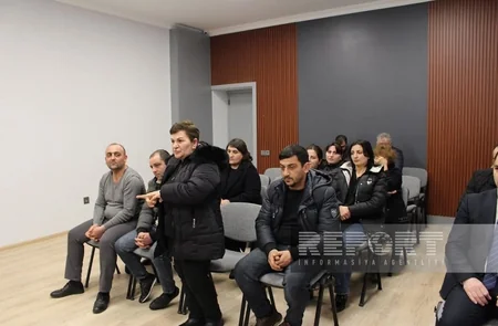 Oğuzda yaşayan udi icması ilə görüş keçirilib