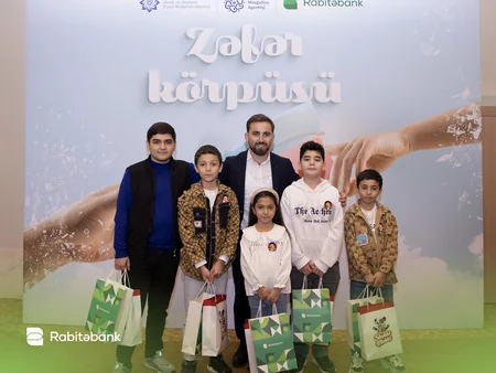 Şəhid övladlarının iştirakı ilə “Zəfər körpüsü” layihəsi həyata keçirilib