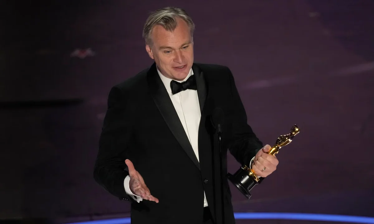 Christopher Nolan wins his first ever Oscar for directing Oppenheimer