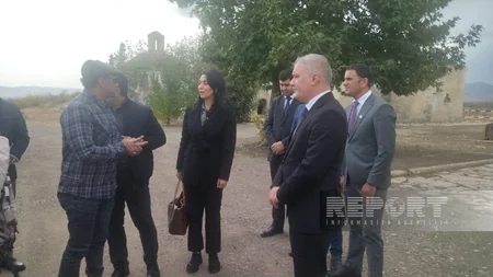 Xarici ölkələrin ombudsmanları Ağdam və Tərtərdə ermənilərin müharibə cinayətləri ilə tanış olublar - YENİLƏNİB-2