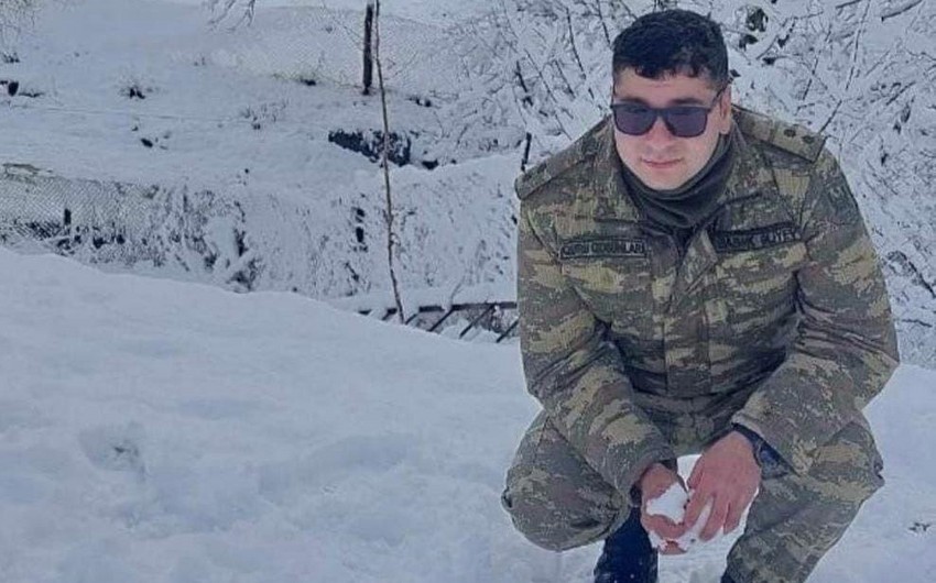 Похоронен подорвавшийся на мине в Кяльбаджаре военнослужащий
