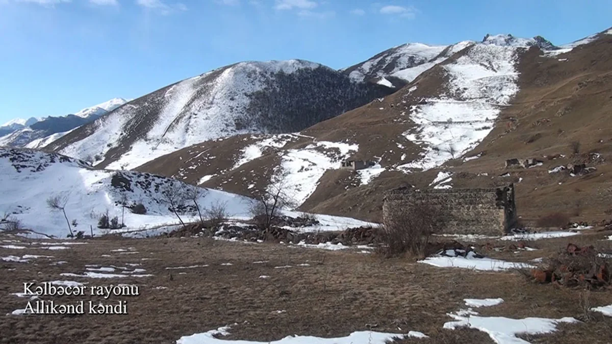 Kəlbəcər rayonunun Allıkənd kəndi