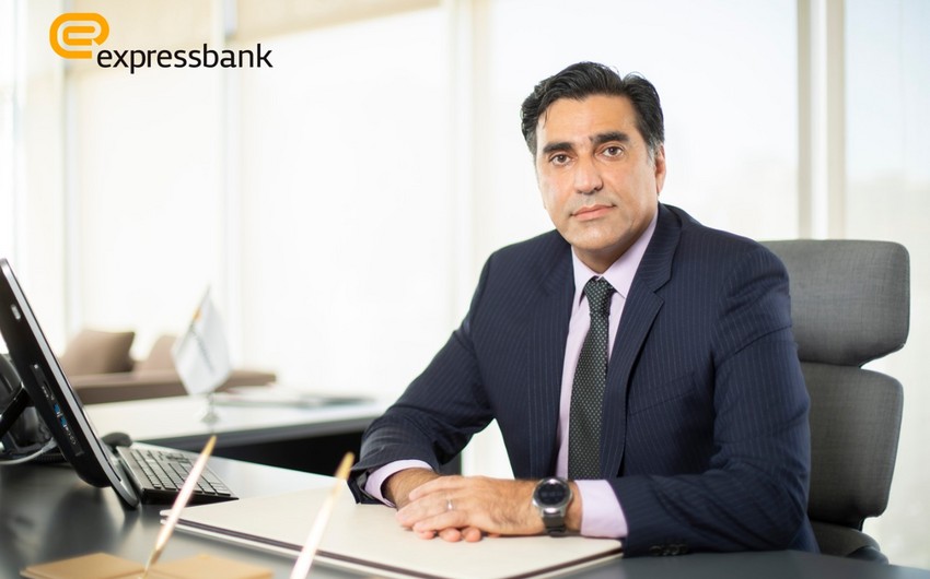 Expressbankın İdarə Heyətinin sədri ABA-nı təbrik edib 