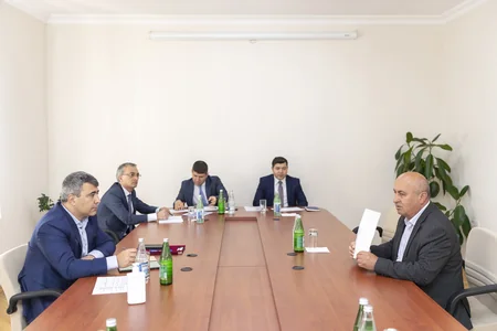İnam Kərimov Qusarda vətəndaşları qəbul edib