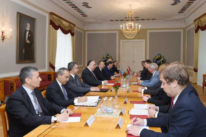 Prezident Raymonds Veyonis: Latviya Azərbaycanın ərazi bütövlüyünü daim dəstəkləyib - YENİLƏNİB