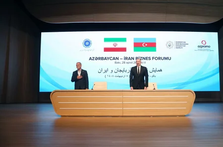 Bakıda Azərbaycan-İran biznes forumu keçirilib - YENİLƏNİB - 2