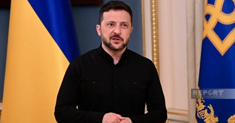 Zelenski: Rusiyanın Ukraynaya qarşı ərazi tələbləri müharibəni uzatmaq üçün bəhanədir