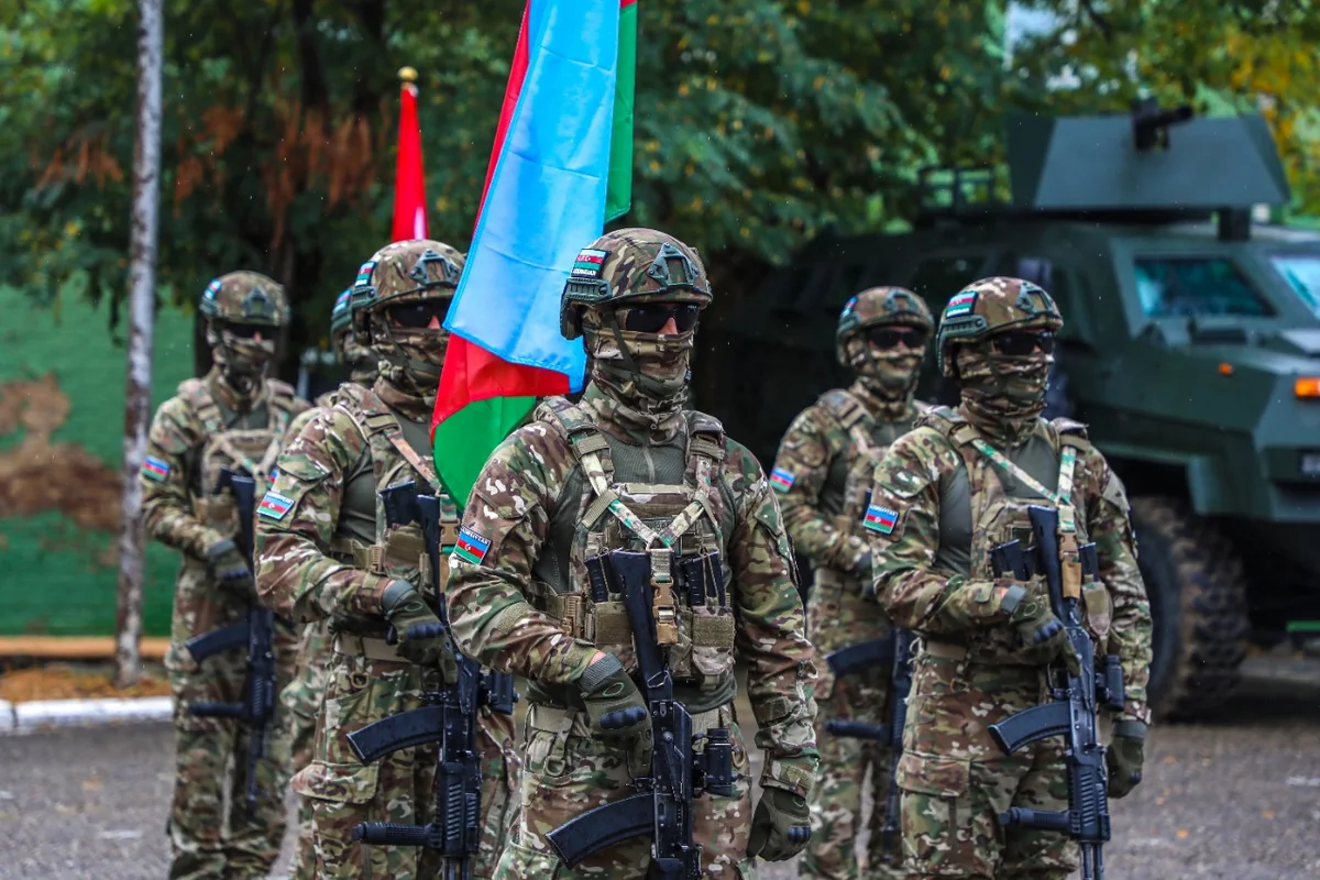 Joint training of Azerbaijani, Turkish, Georgian special forces underway