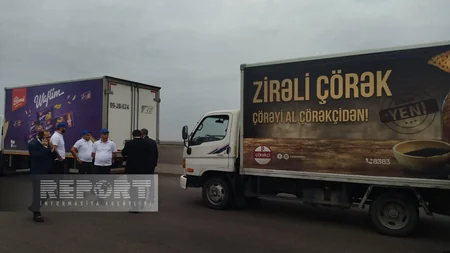 Azərbaycanın Mərkəzi hakimiyyəti Qarabağda yaşayan erməni əhaliyə ərzaq yükü göndərir