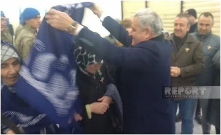 Türkiyəli şəhid ailələri Tərtərdə olublar