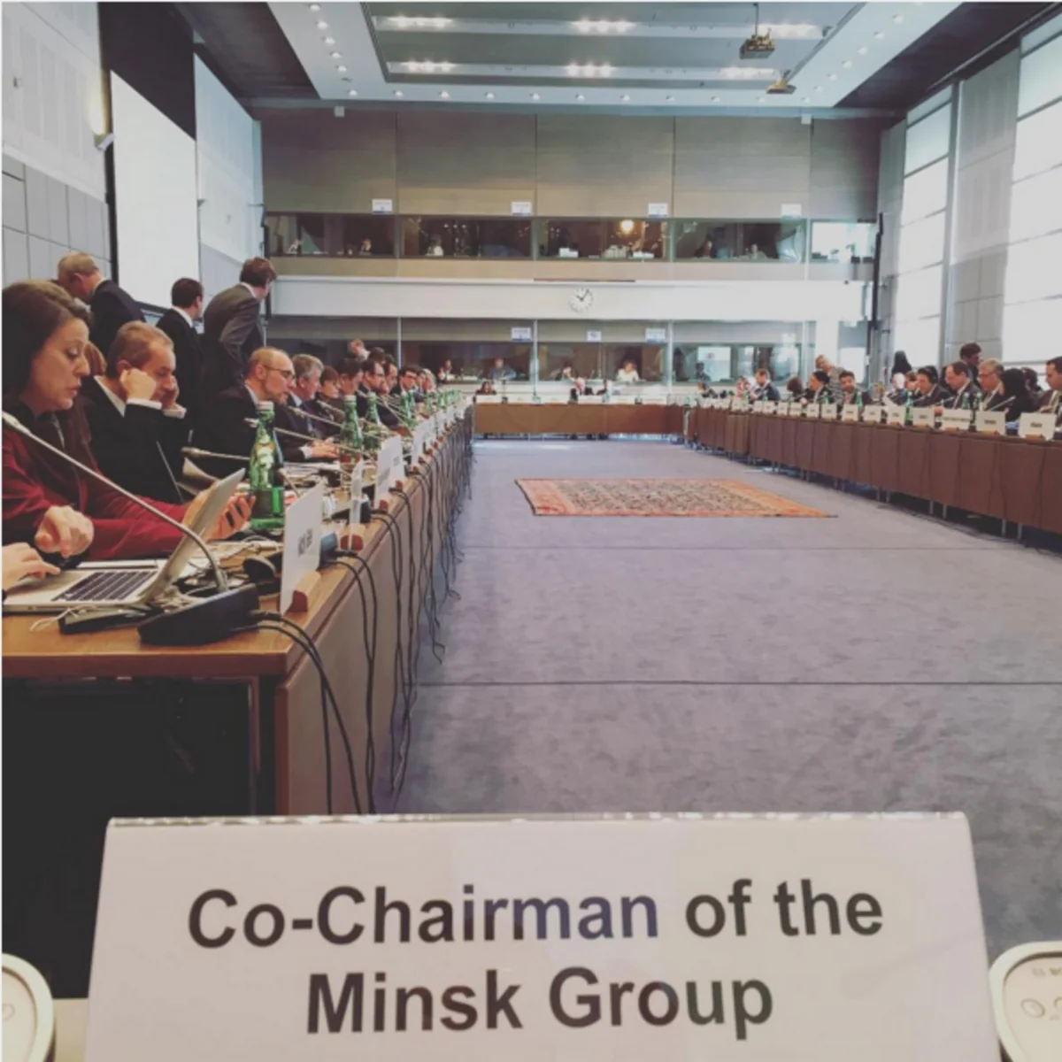 Minsk qrupunun həmsədrləri ATƏT Daimi Şurasının iclasında çıxış edib