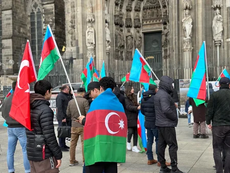 Action to commemorate victims of Khojaly genocide held in Germany