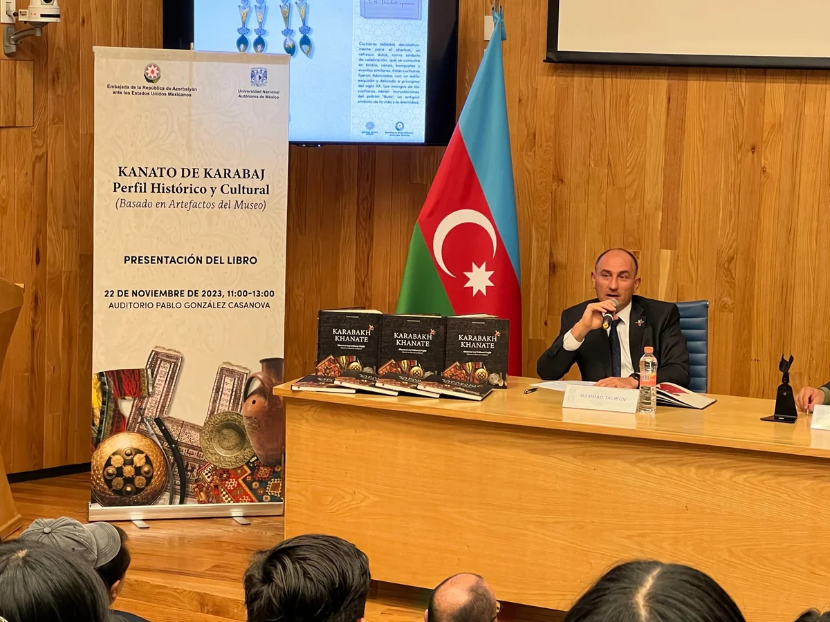 Meksikada “Qarabağ xanlığı: Tarixi və mədəni kimlik” kitabının təqdimatı keçirilib