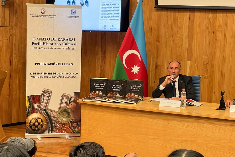 Meksikada “Qarabağ xanlığı: Tarixi və mədəni kimlik” kitabının təqdimatı keçirilib