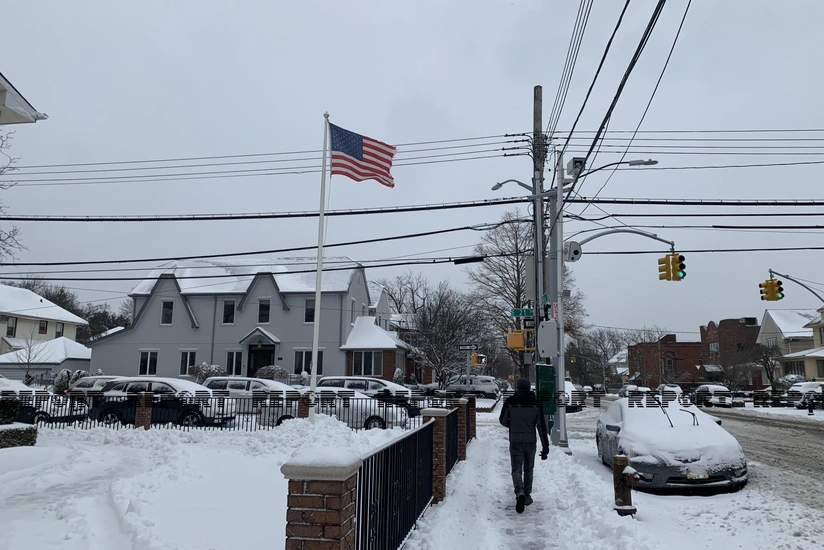 Nyu-Yokda qar fırtınası, həyat iflic oldu